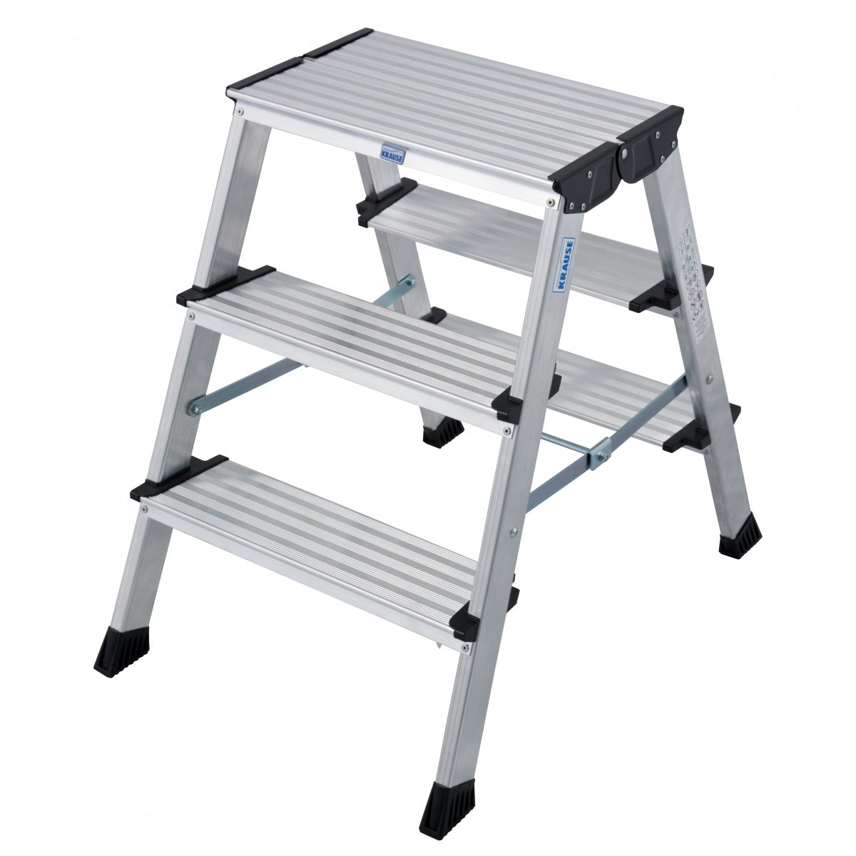 Krause Treppo opvouwbare opstapkruk 2x3 treden