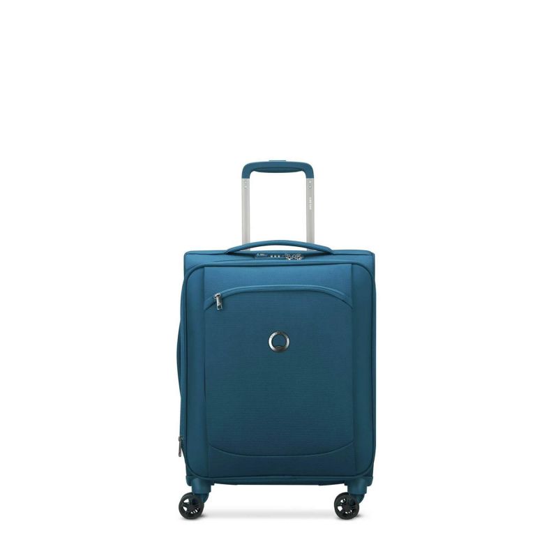 Valise cabine souple Montmartre Air 2.0 Extensible en rPET 55 cm Bleu
