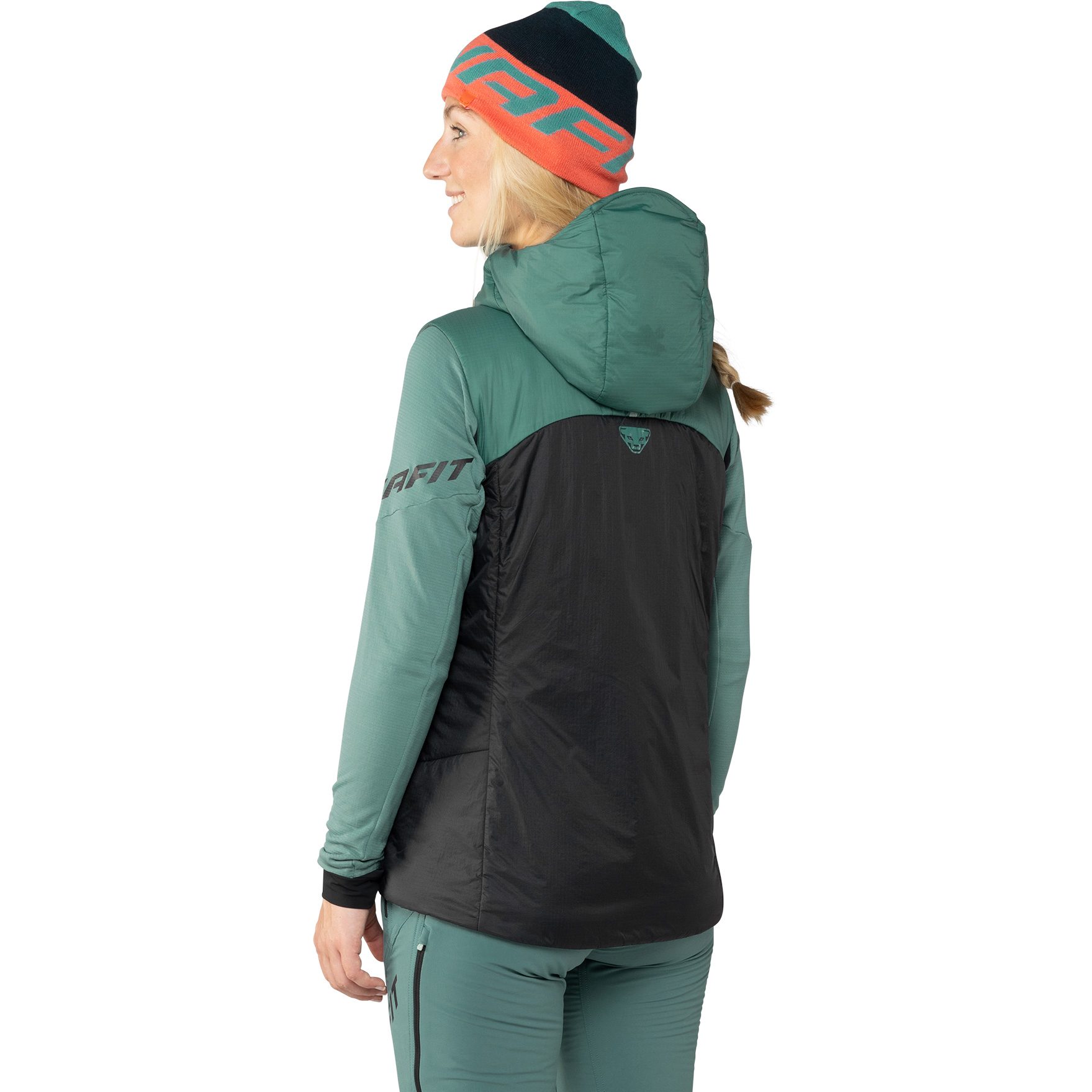 Dynafit Radical PrimaLoft® Kapuzenweste Damen atlantic