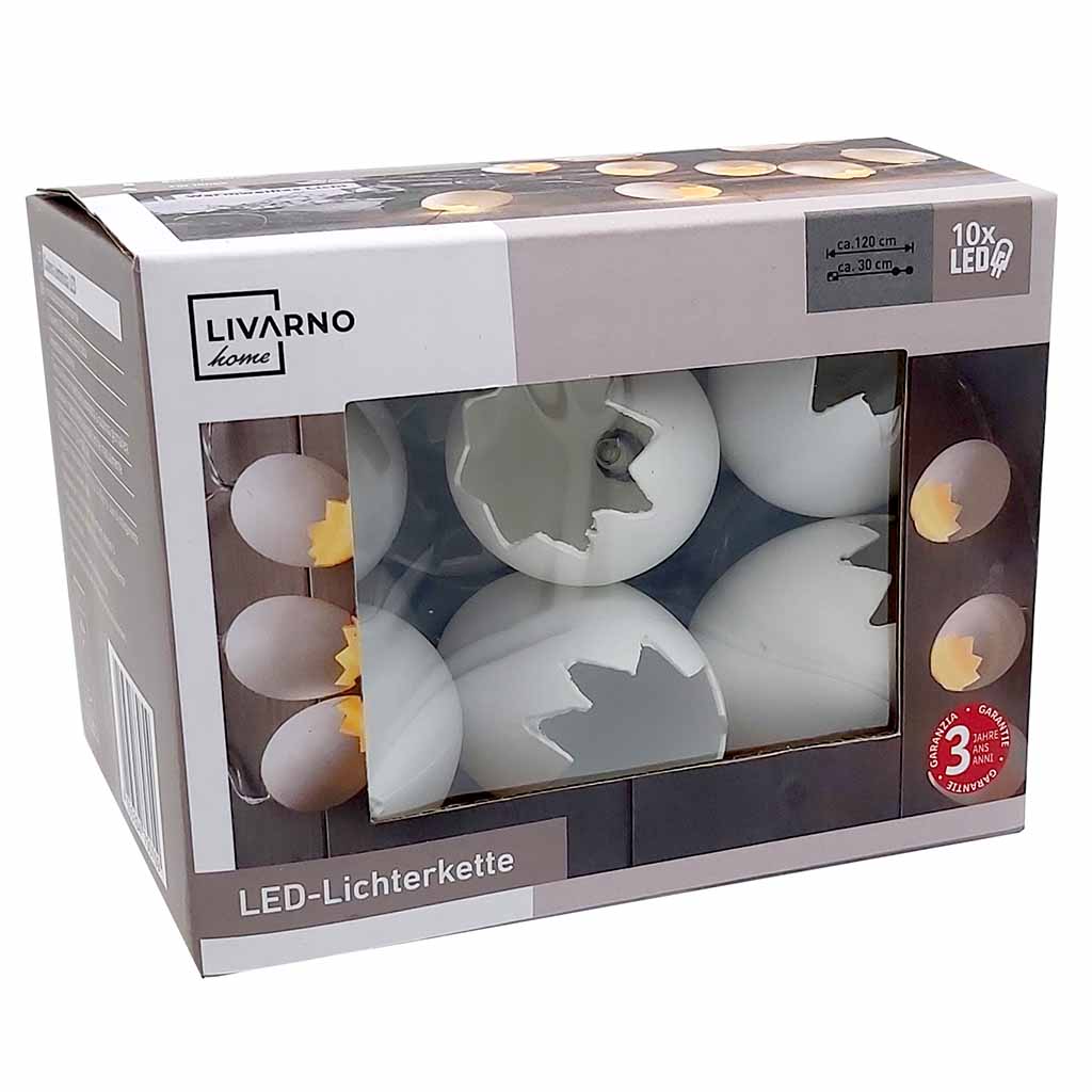 Oster LED Lichterkette 10 Led ca 120cm