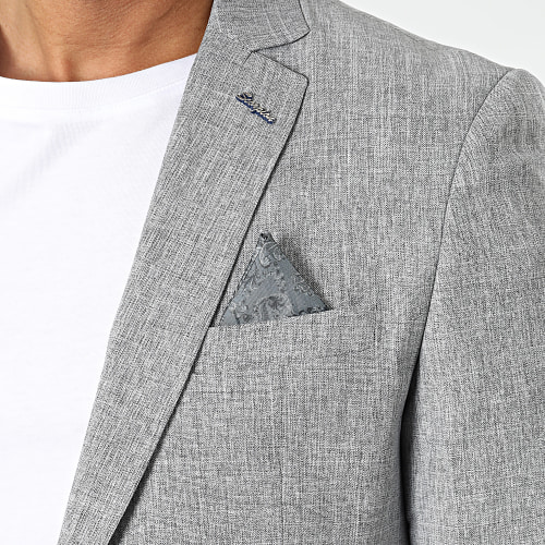 Veste Blazer CK-062 Gris Chiné