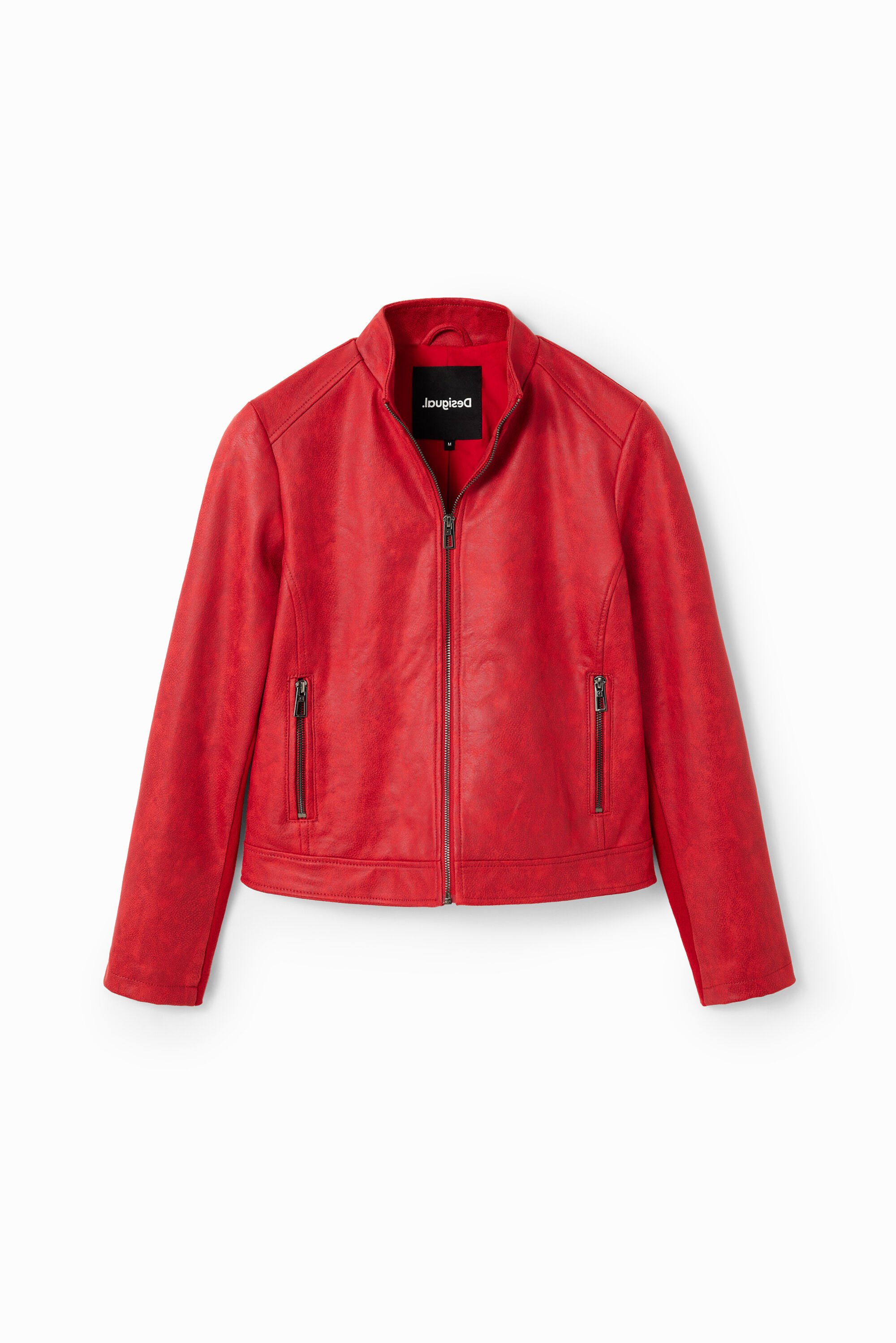 Veste motard ajustée
