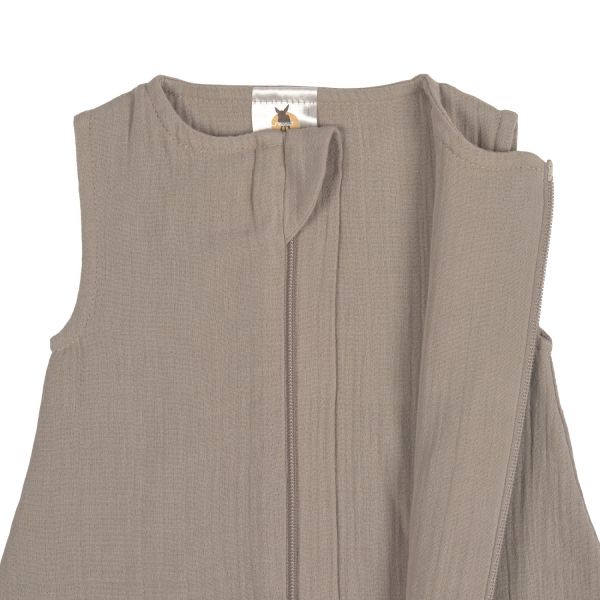 Laessig Muslin Zomer Slaapzak Taupe Mt. 50-56