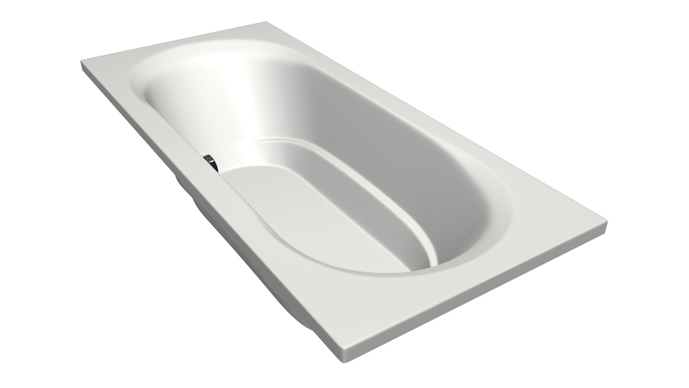 Xenz Martinique duobad 180x80x44cm wit