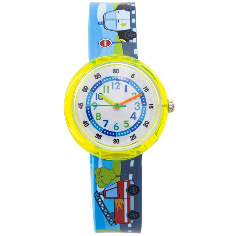 Montre Unisexe CHTIME bracelet Silicone Bleu