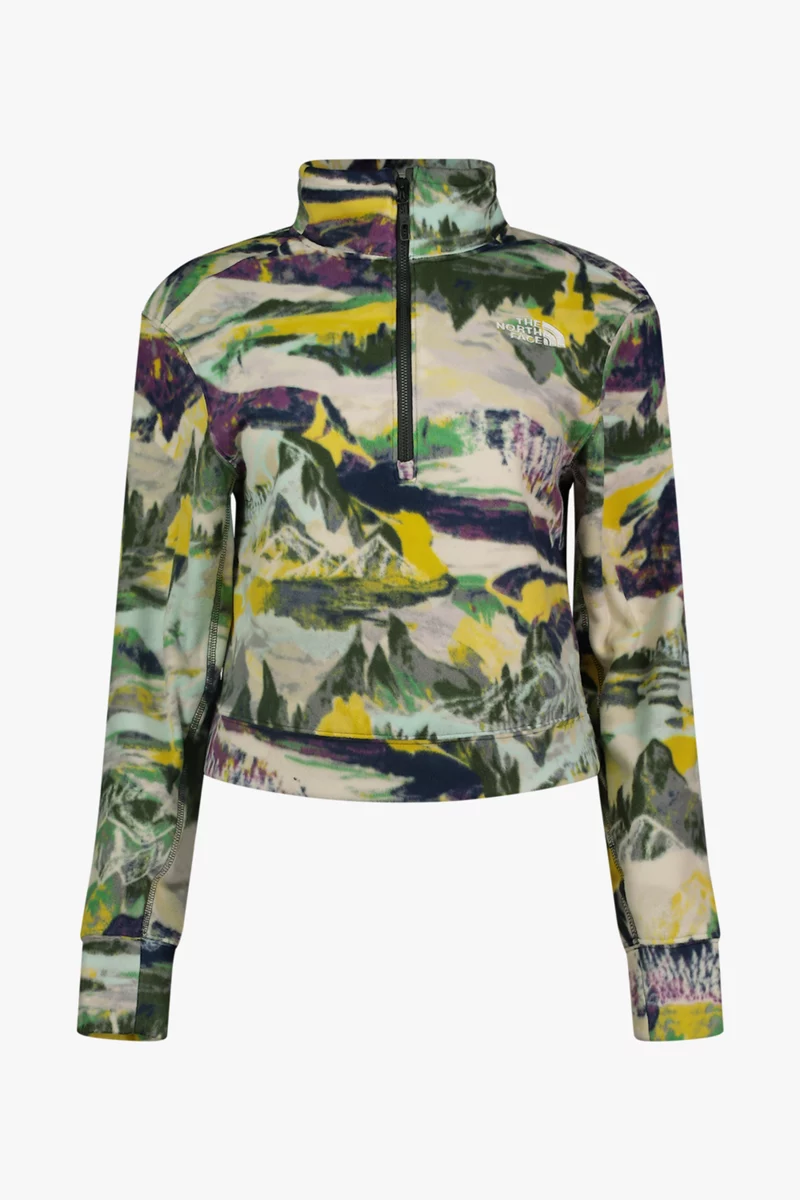 The North Face 100 Glacier Printed Damen Midlayer