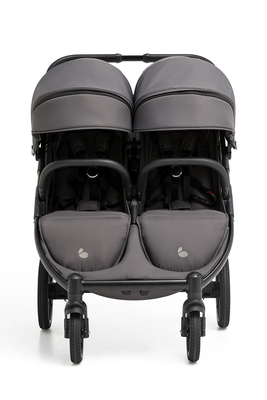 Beemoo BFF60 2 Søskenvogn, Fog Grey