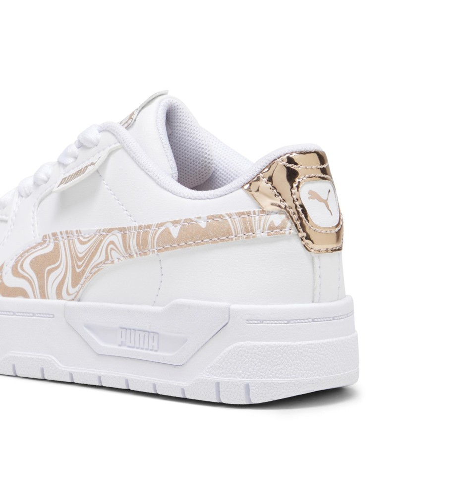 Tênis Puma Cali Dream Golden Marble PS Branco
