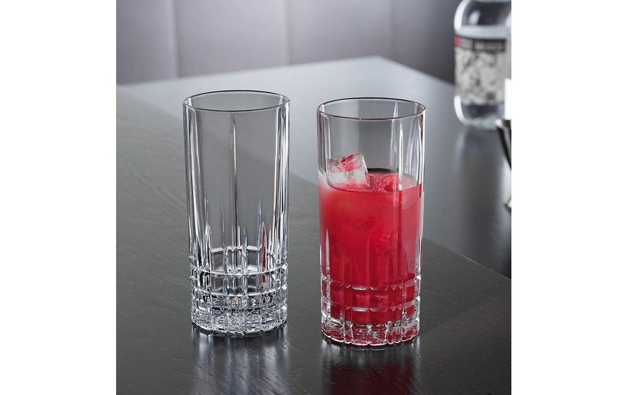 Longdrinkglas Perfect Serve 350 ml, 4 Stück, TransparentCocktailgläser-Set