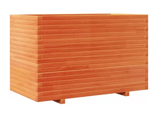 Jardinière bac lit surélevé bois marron 110 x 60 x 72 cm 02_0038444