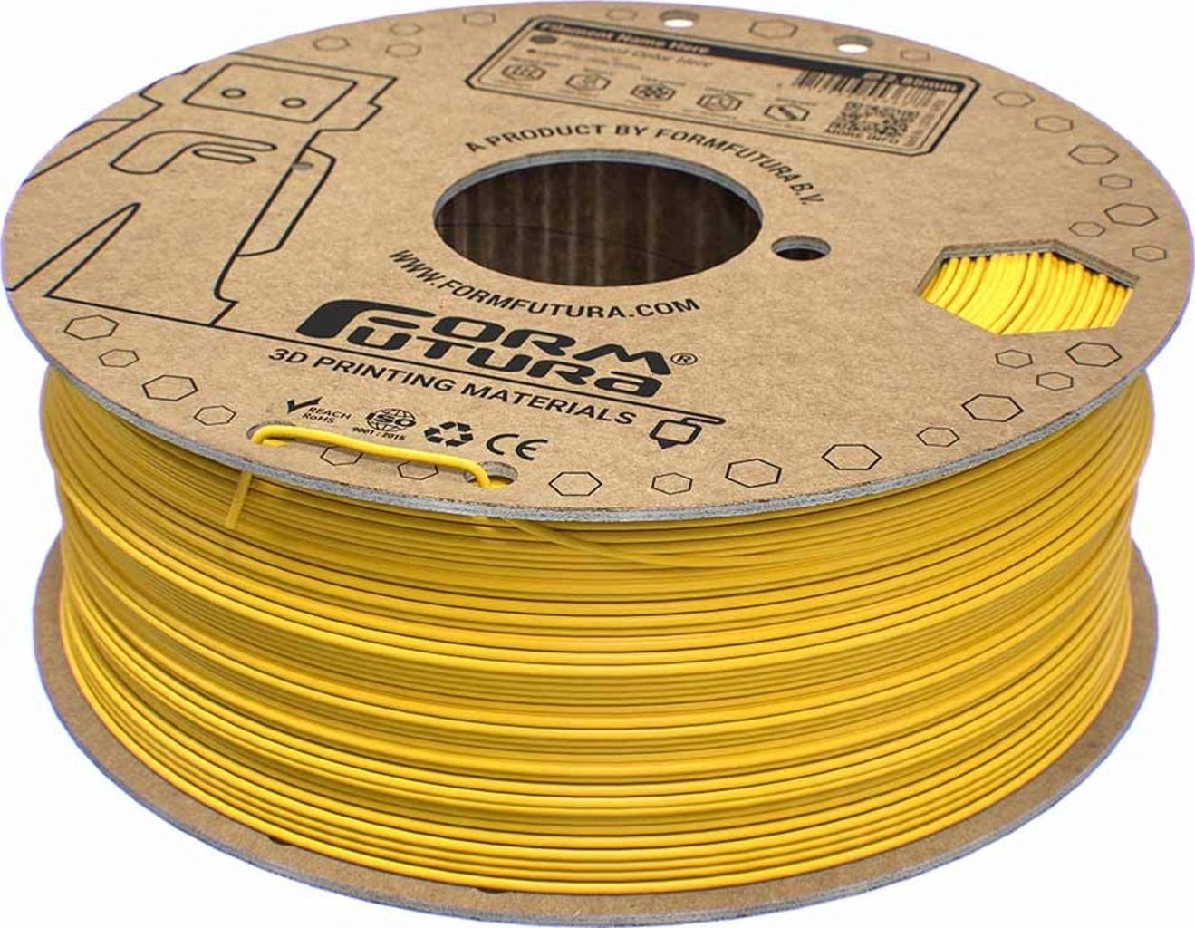 FormFutura  EasyFil™ ePLA Traffic Yellow, 1,75 mm / 1000 g    Benutzerfreundliches PLA Filament