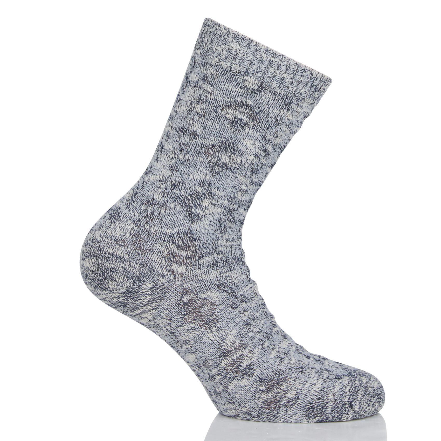 Lot de deux chaussettes en coton mélangé | Bleu