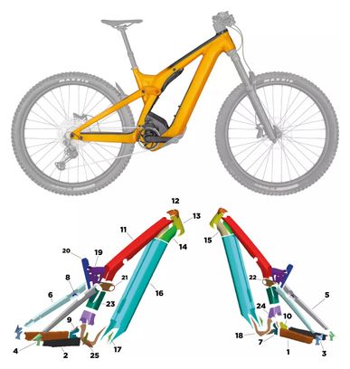 Scott Patron eRIDE 910 920 - 2022 - L - Mat