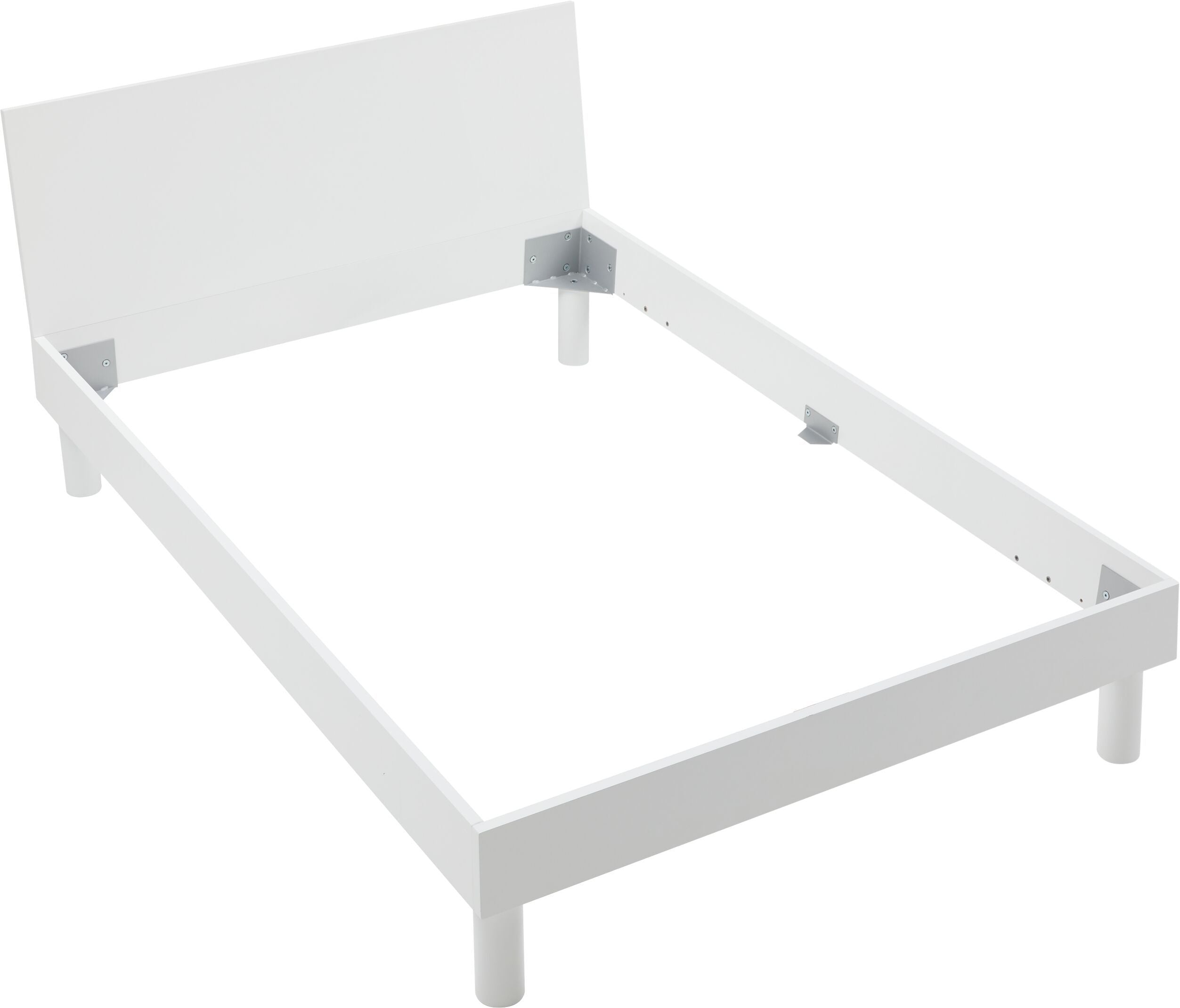 CARA Bett - Weiss / B: 140.0 cm x T: 200.0 cm