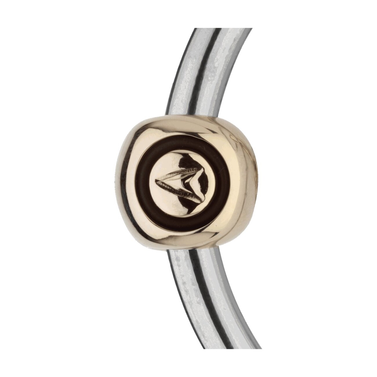 Sprenger Olivenkopfgebiss Dynamic RS mit D-förmigem Ring 16 mm einfach gebrochen 13,5 cm