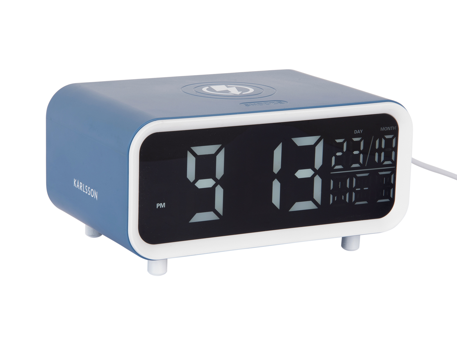 Wekker Chunky LED - Klassiek blauw