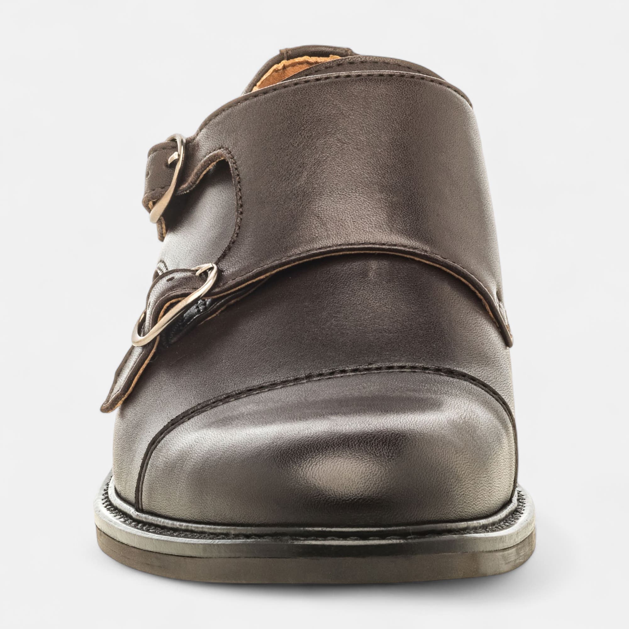 Derbies Homme en cuir marron