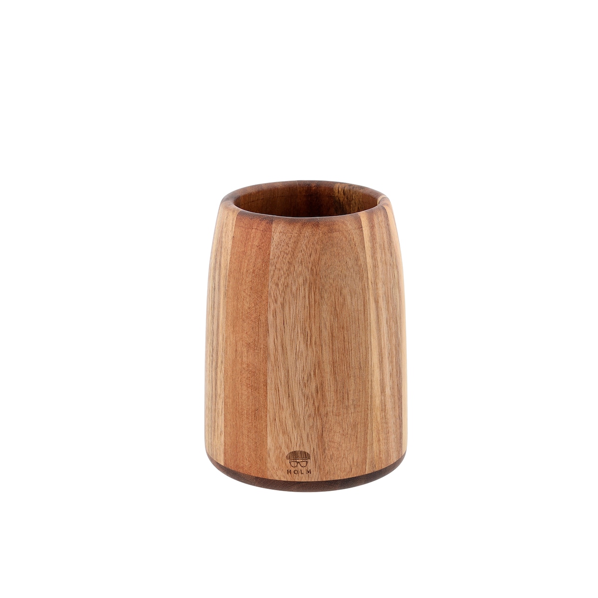 HOLM Utensil holder Dia 13 x 17 cm Acacia wood