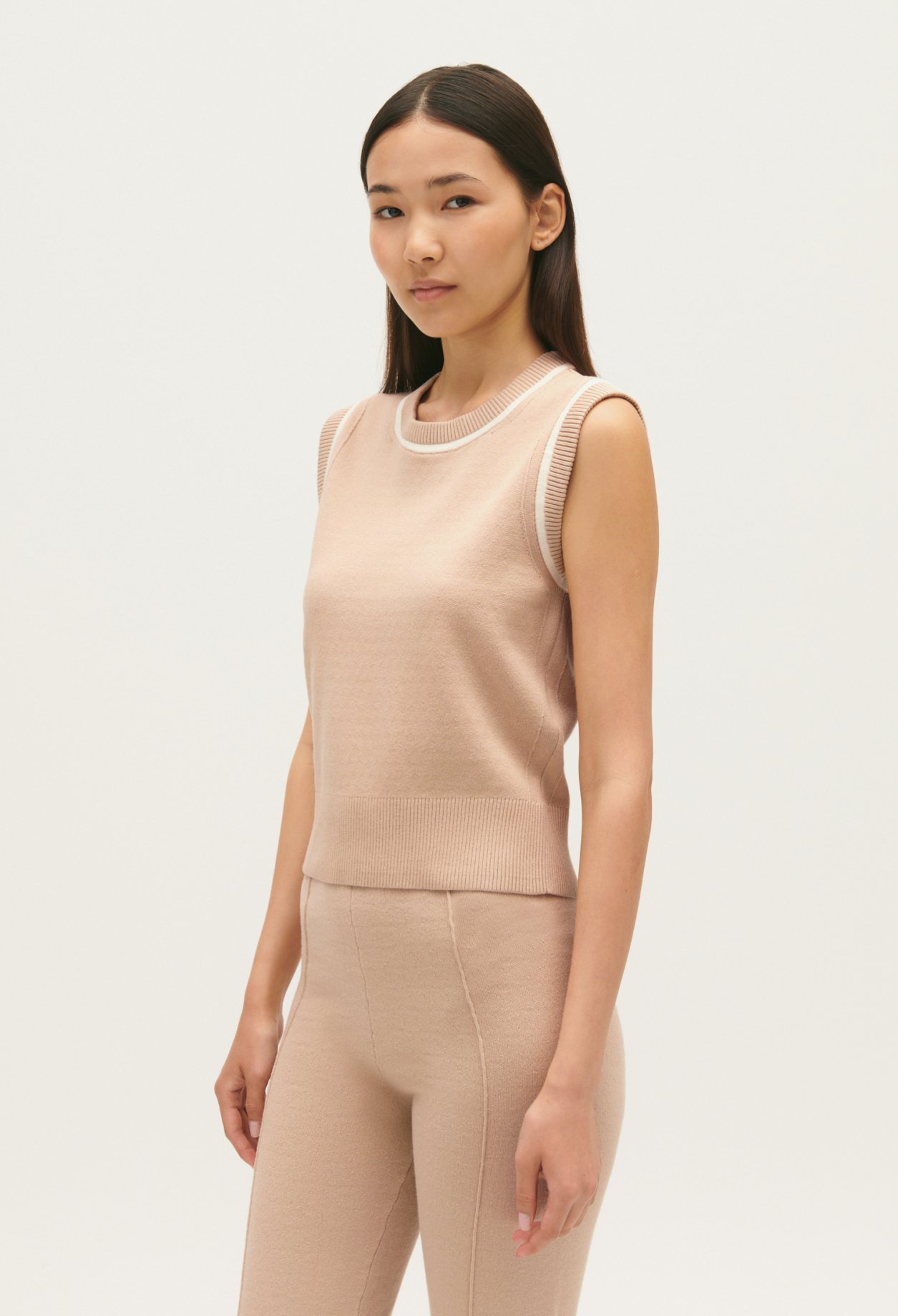 Pull maille rayures