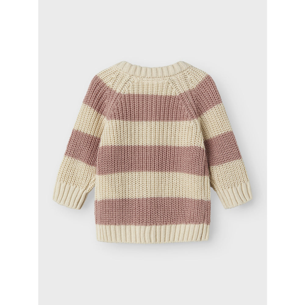 Køb Lil'Atelier Turtledove Misty Rose Nbfemlen Strik Card Stripe Lil