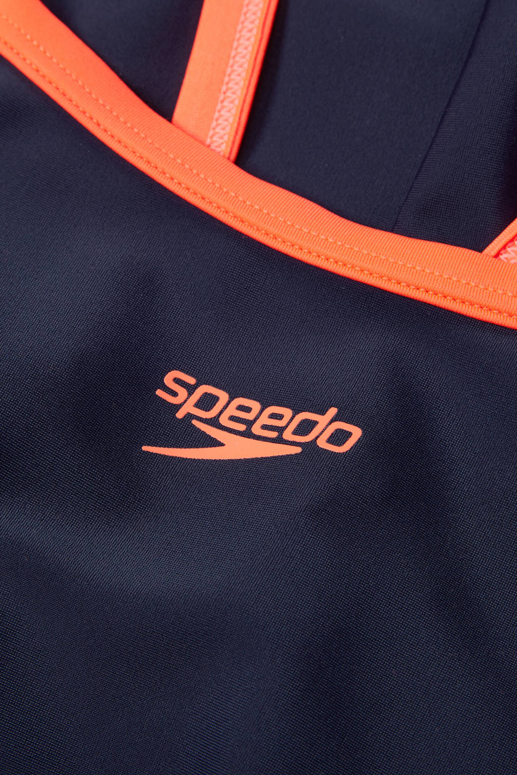 Speedo EnduraFlex sportbadpak Muscleback donkerblauw/oranje