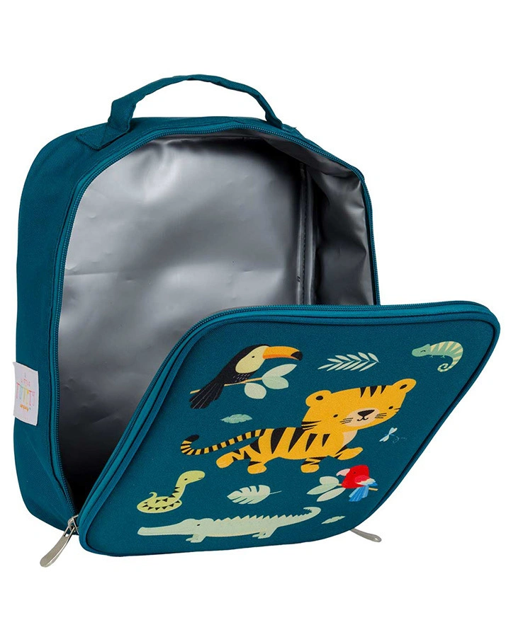 Kühltasche JUNGLE TIGER (24x29x9) in petrol