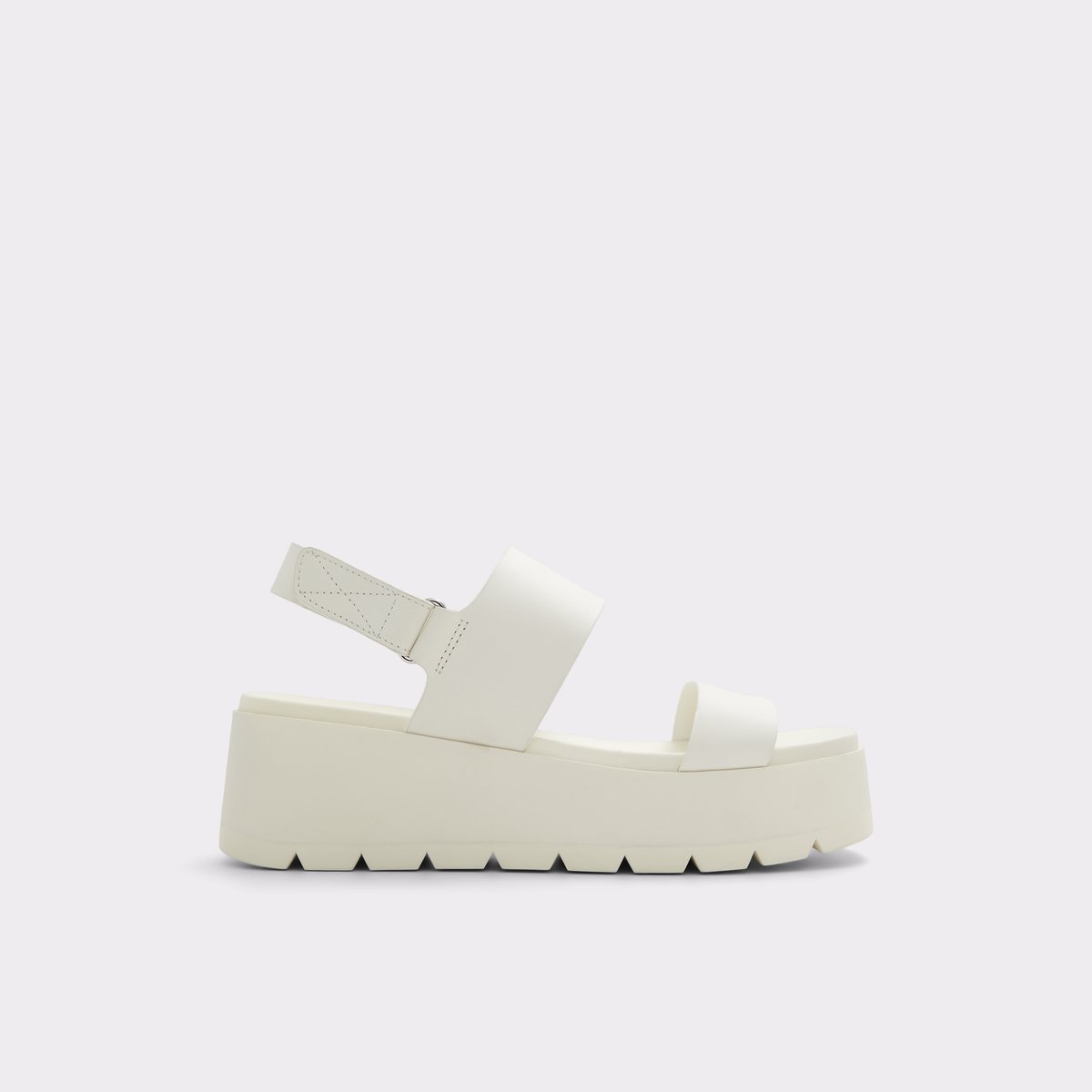 Thila White Women Platform sandals