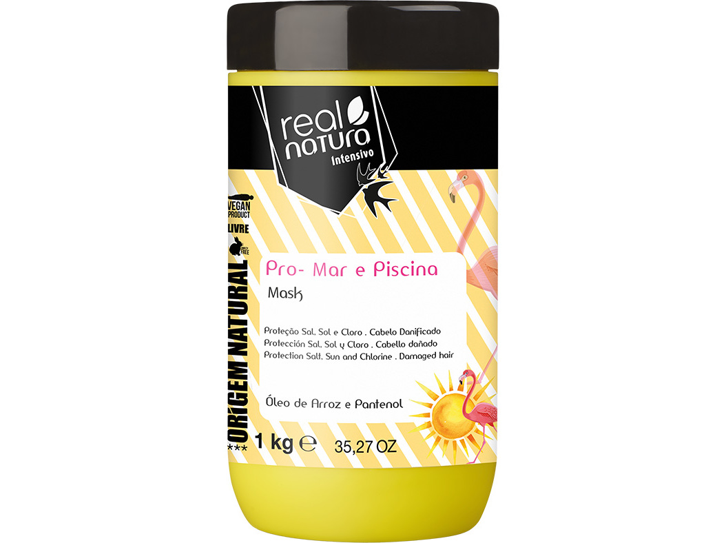 MÁSCARA SEM SAL REAL NATURA PRO MAR E PISCINA 1KG