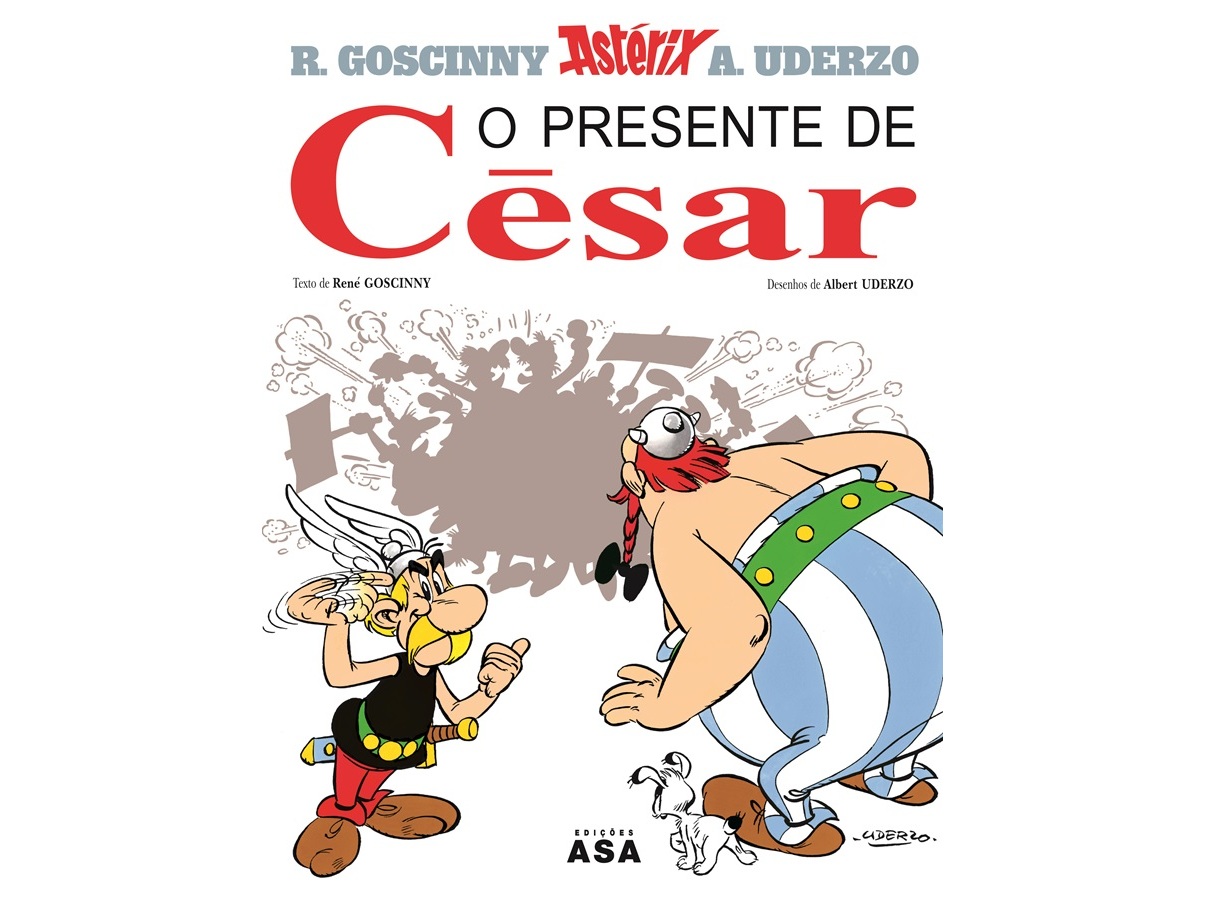 LIVRO ASTÉRIX O PRESENTE Nº21