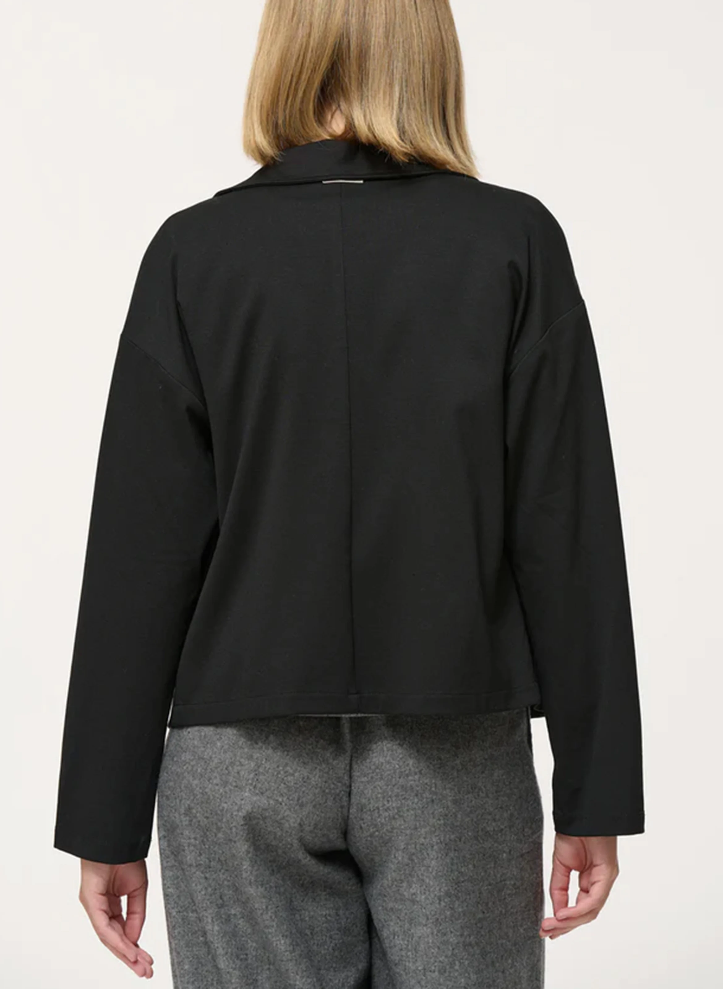 Veste col tailleur | Noir