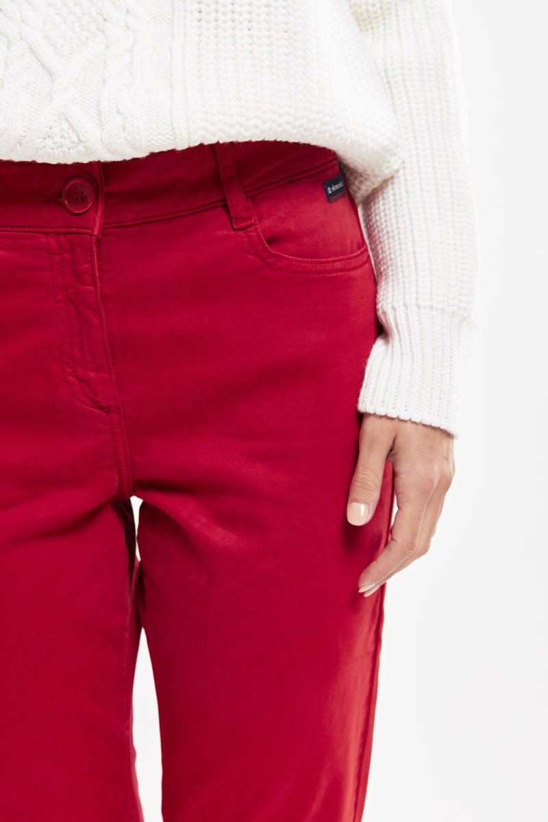 Pantalon droit - coton