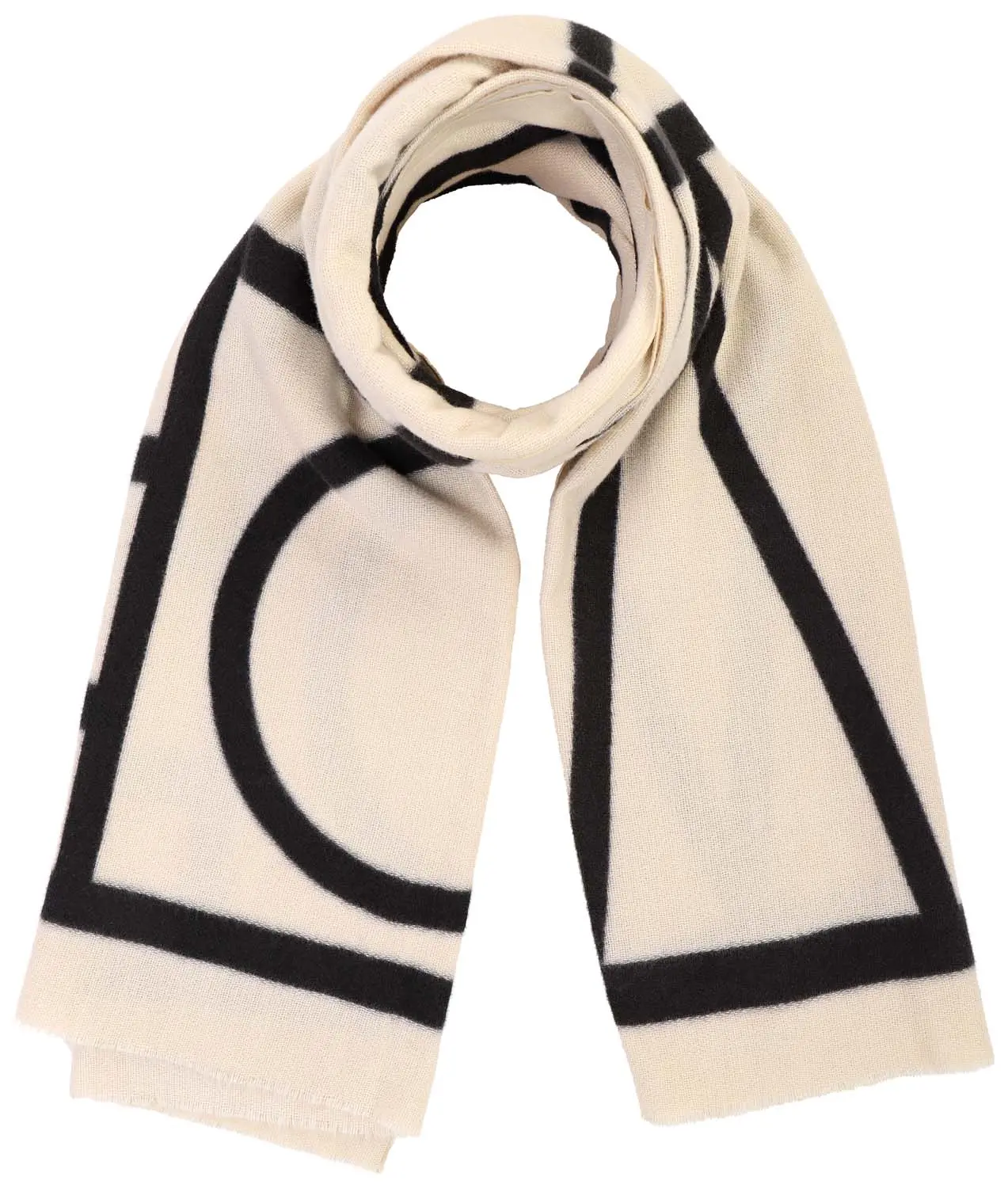 Schal - Geometrical Beige