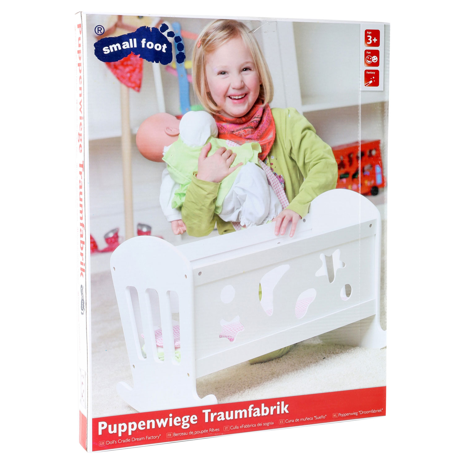 Small Foot-Houten Poppenwieg
