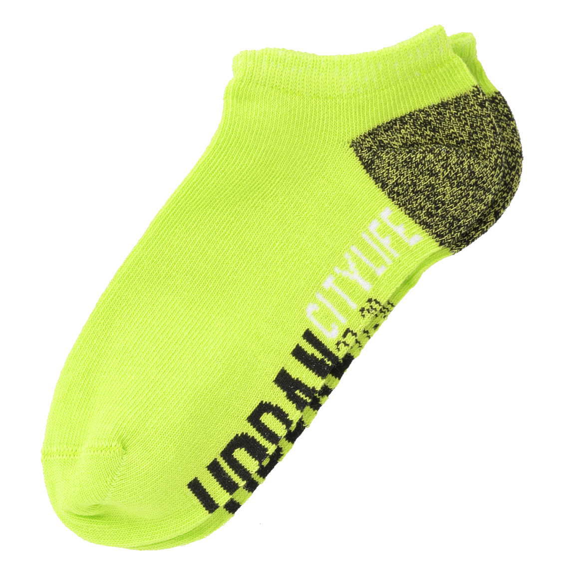 Topolino 3 Paar Jungen Sneaker-Socken im Set neongrün / hellgrau / schwarz