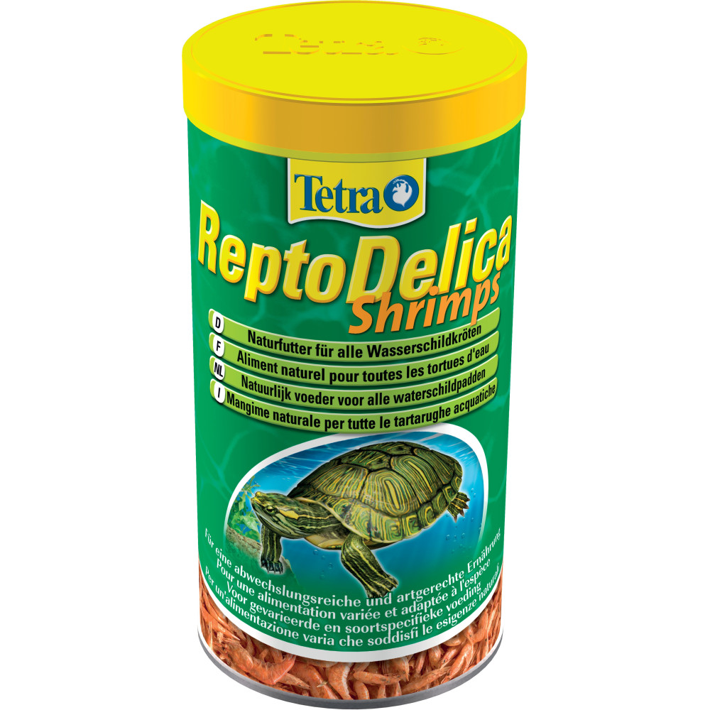 Crevettes entières séchés 100 g - 1l pour toutes les tortues d'eau