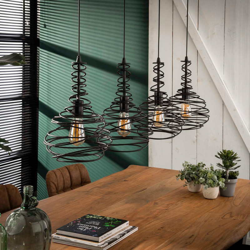 Hanglamp Hereford 4L Hanglamp Hereford 4-lichts