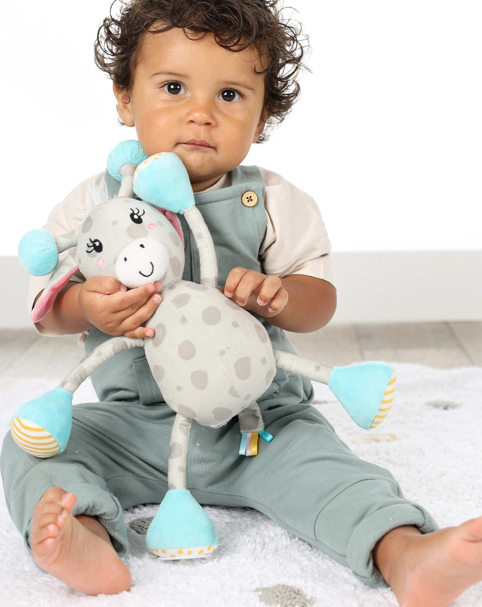 Sensorik-Kuscheltier GIRAFFE SALLY (24 cm)