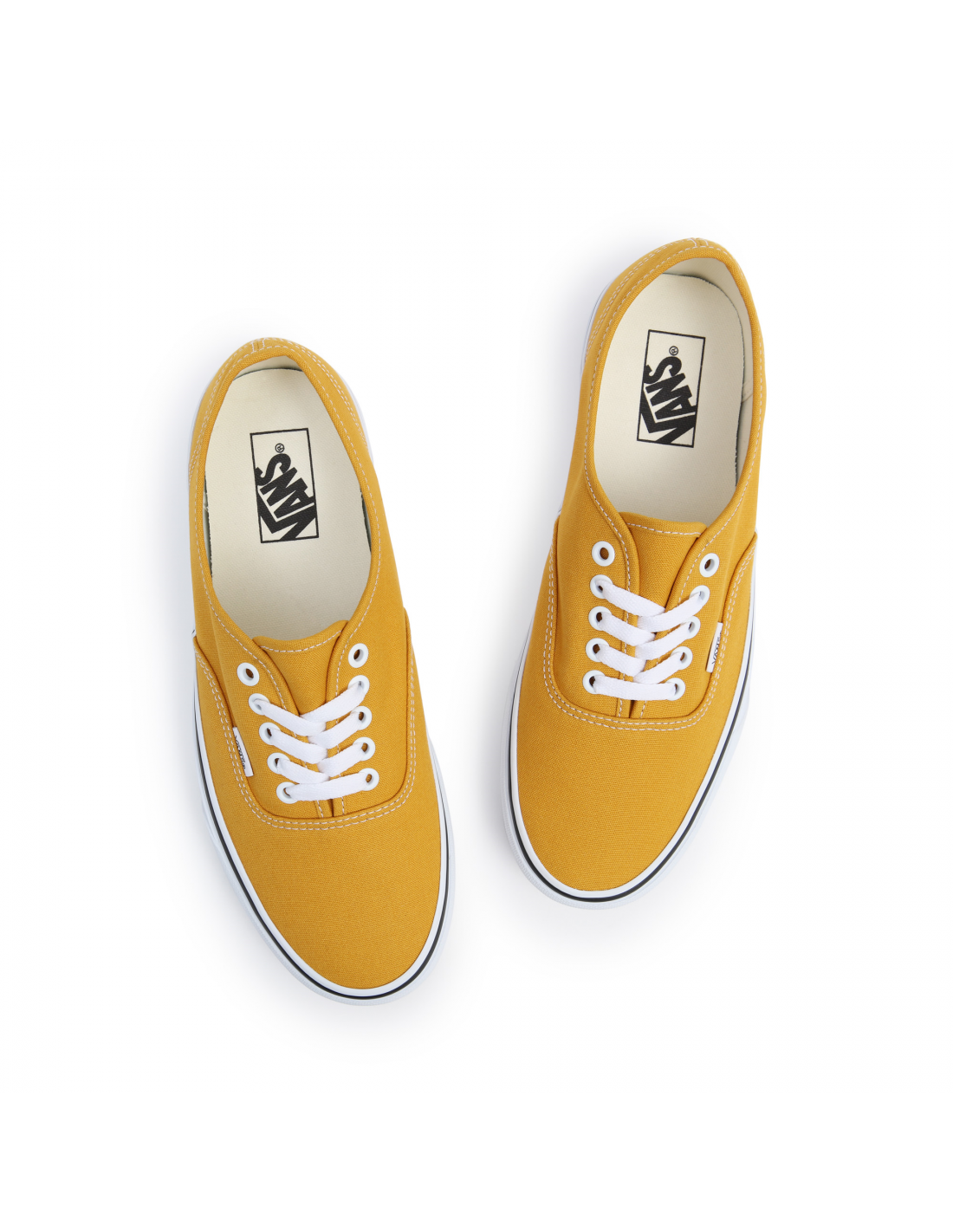 vans Sneakers mixte authentic moutarde