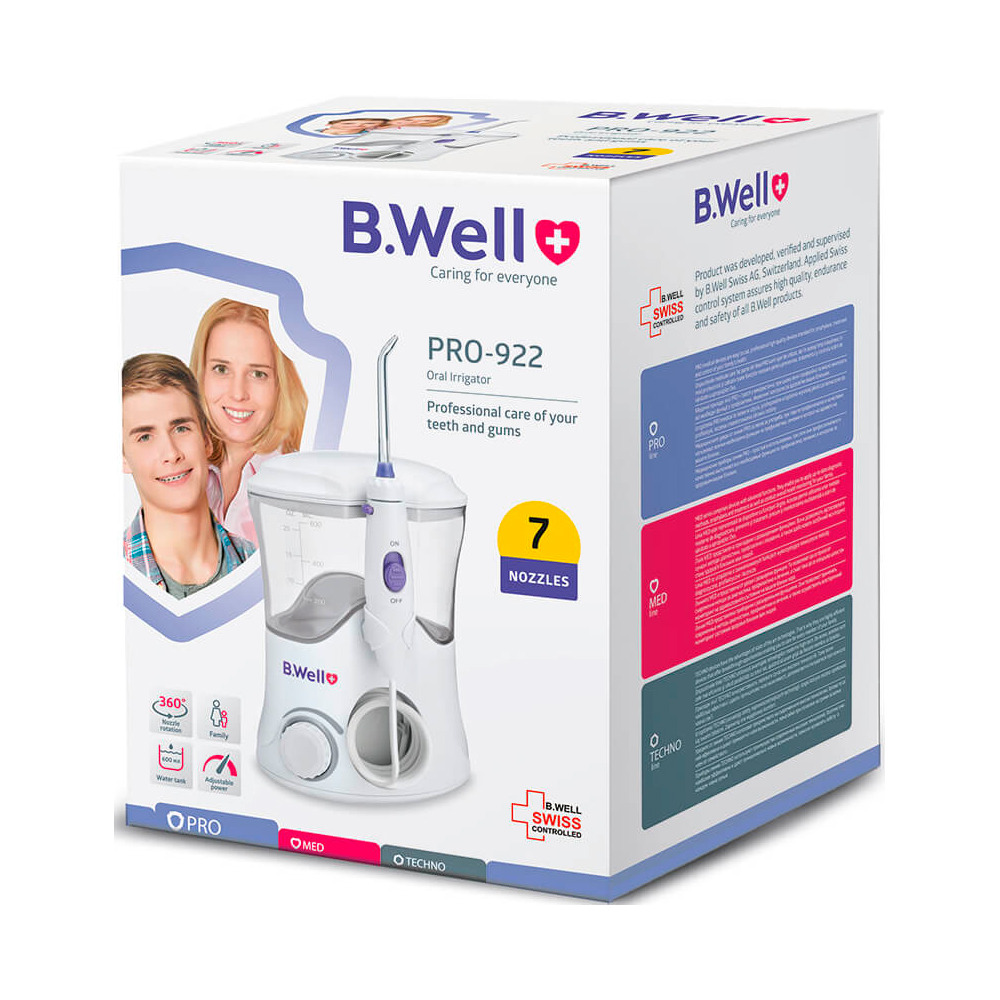 B.Well Water Flosser PRO-922 - 1 stk.
