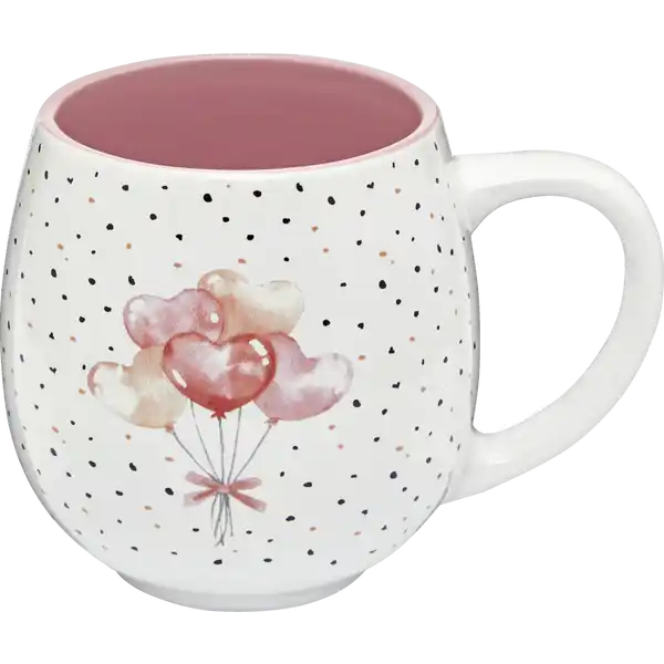Bauchige Becher Ballons / Herz