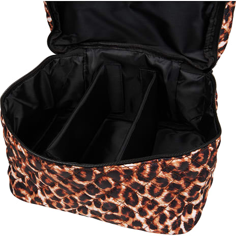 Sinful leopard opbevaringstaske med lås