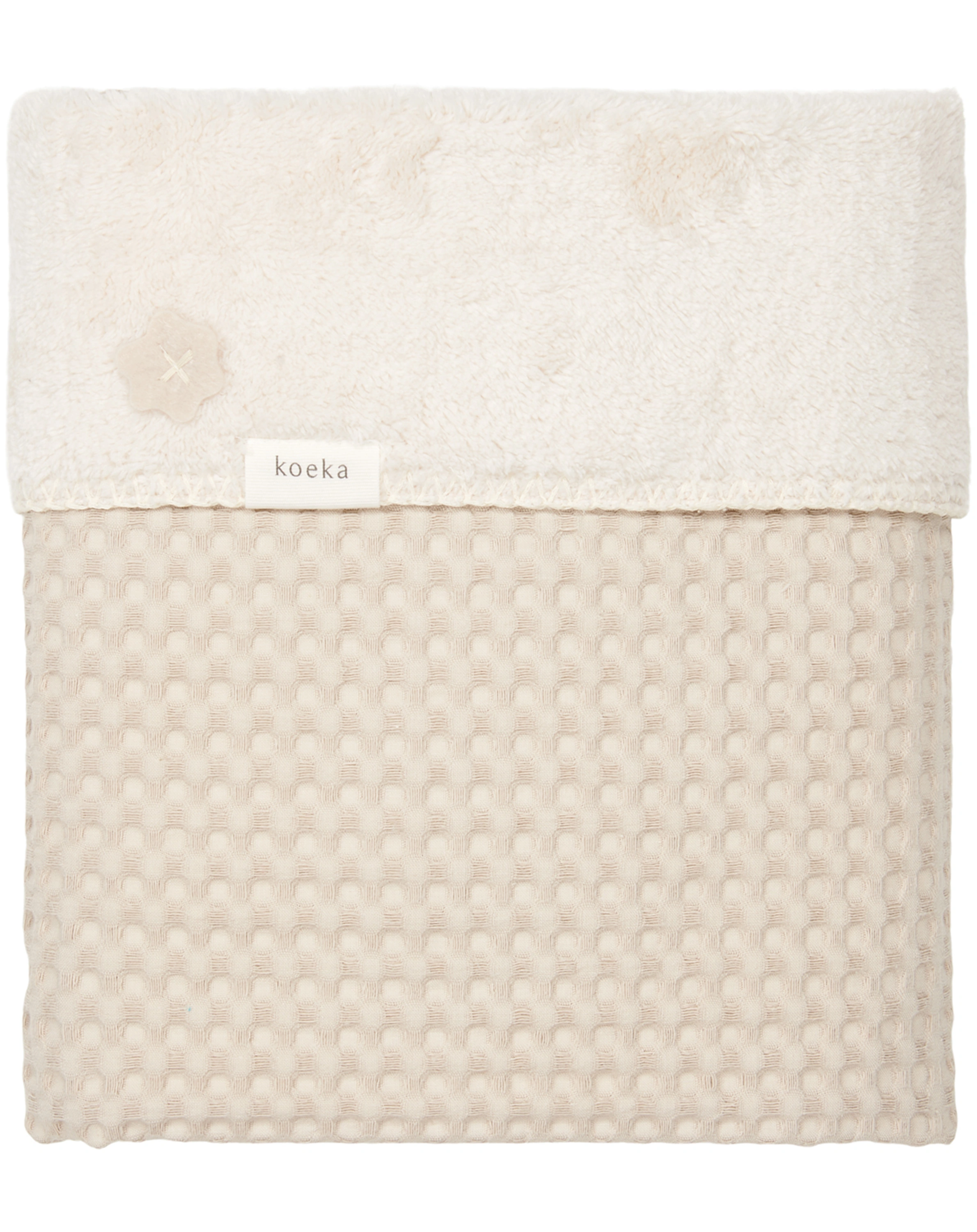 Babydecke OSLO (100x75) in sand/pebble