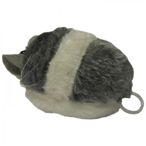 Brinquedo vibratório AIME em forma de rato cinza para gatos