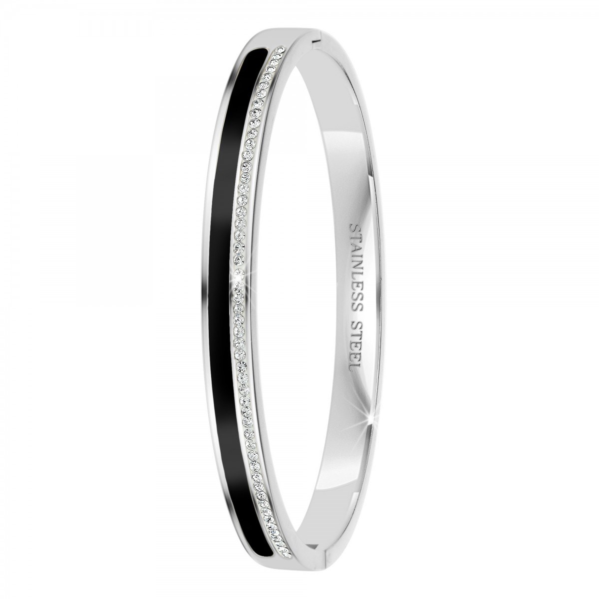 Bracelet émail SC Crystal orné de Cristaux scintillants
