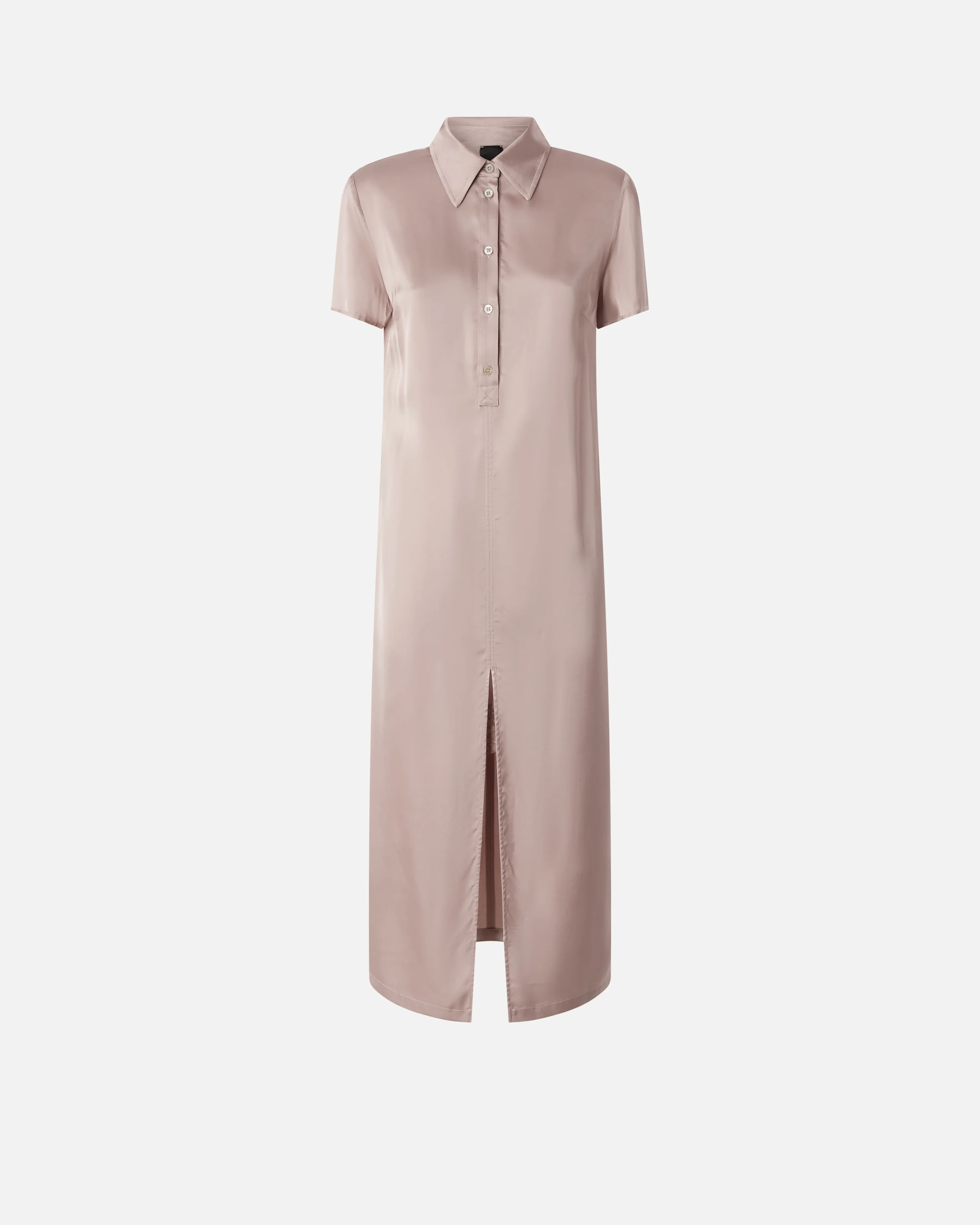 Robe polo midi | Rose