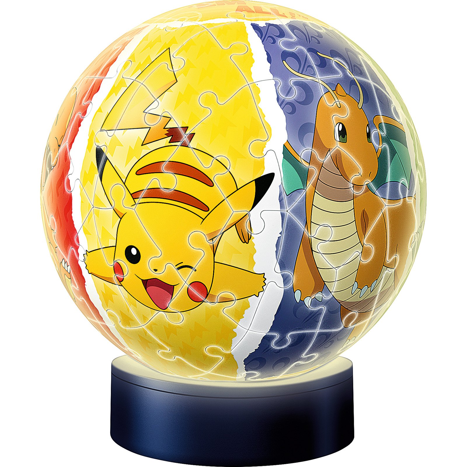 Puzzleball Nachtlicht Pokémon 72-tlg.
