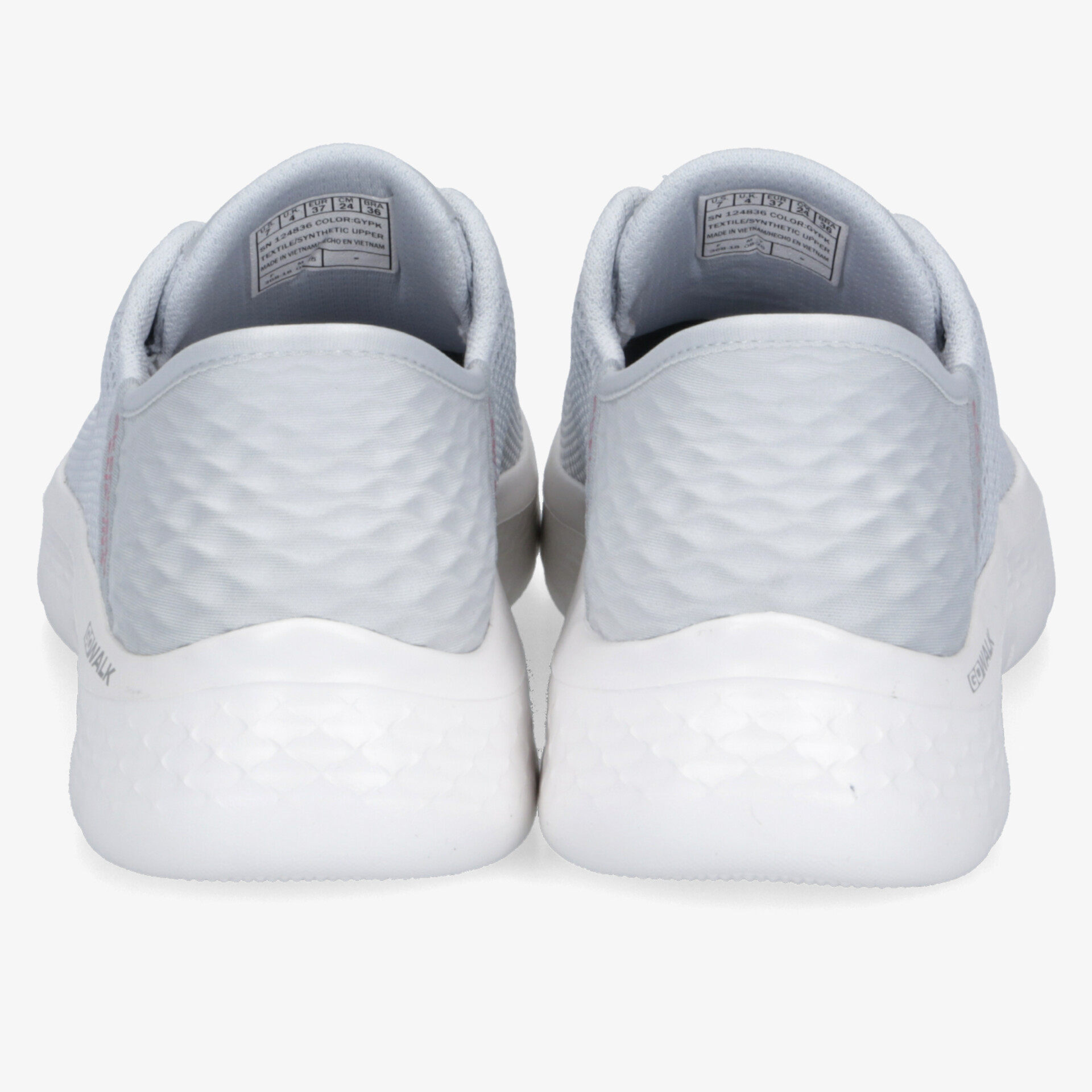 SKECHERS Go Walk Flex Damen Sneaker Low grau