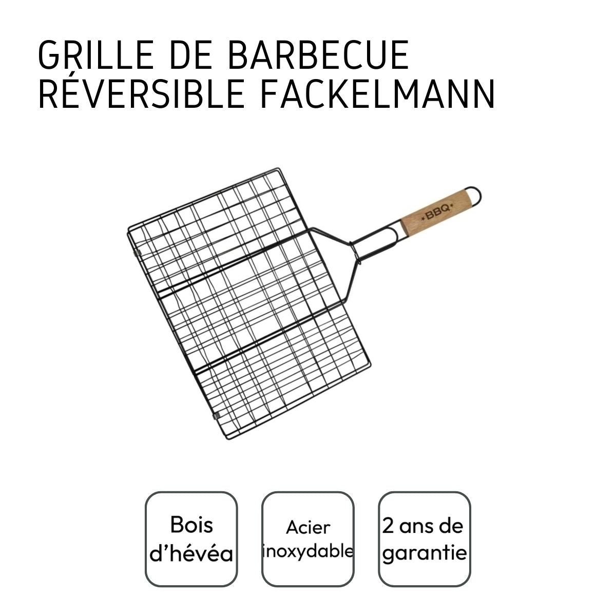 Grille de barbecue BBQ Edition Fackelmann