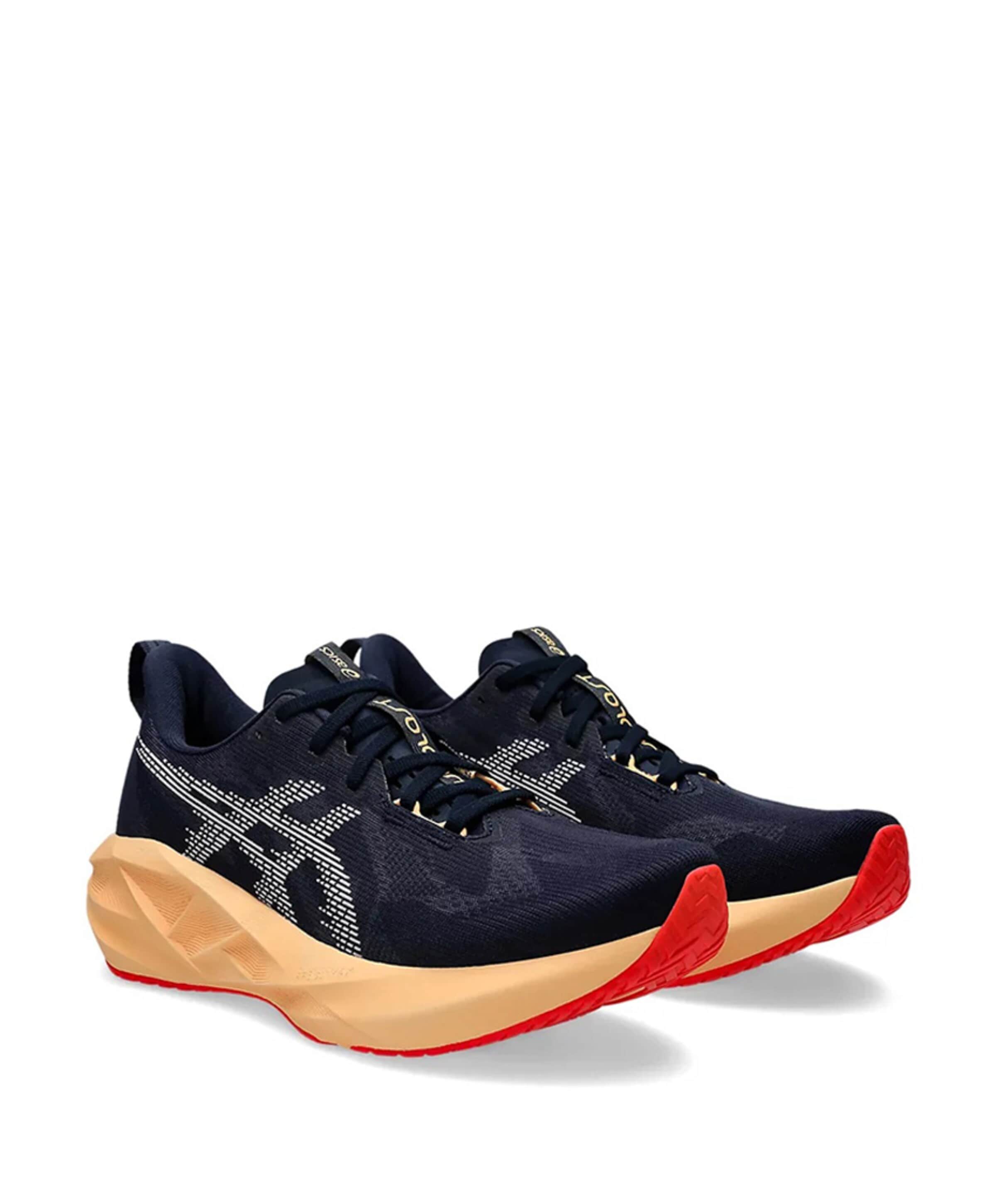 Asics Novablast 5 heren runningschoenen blauw