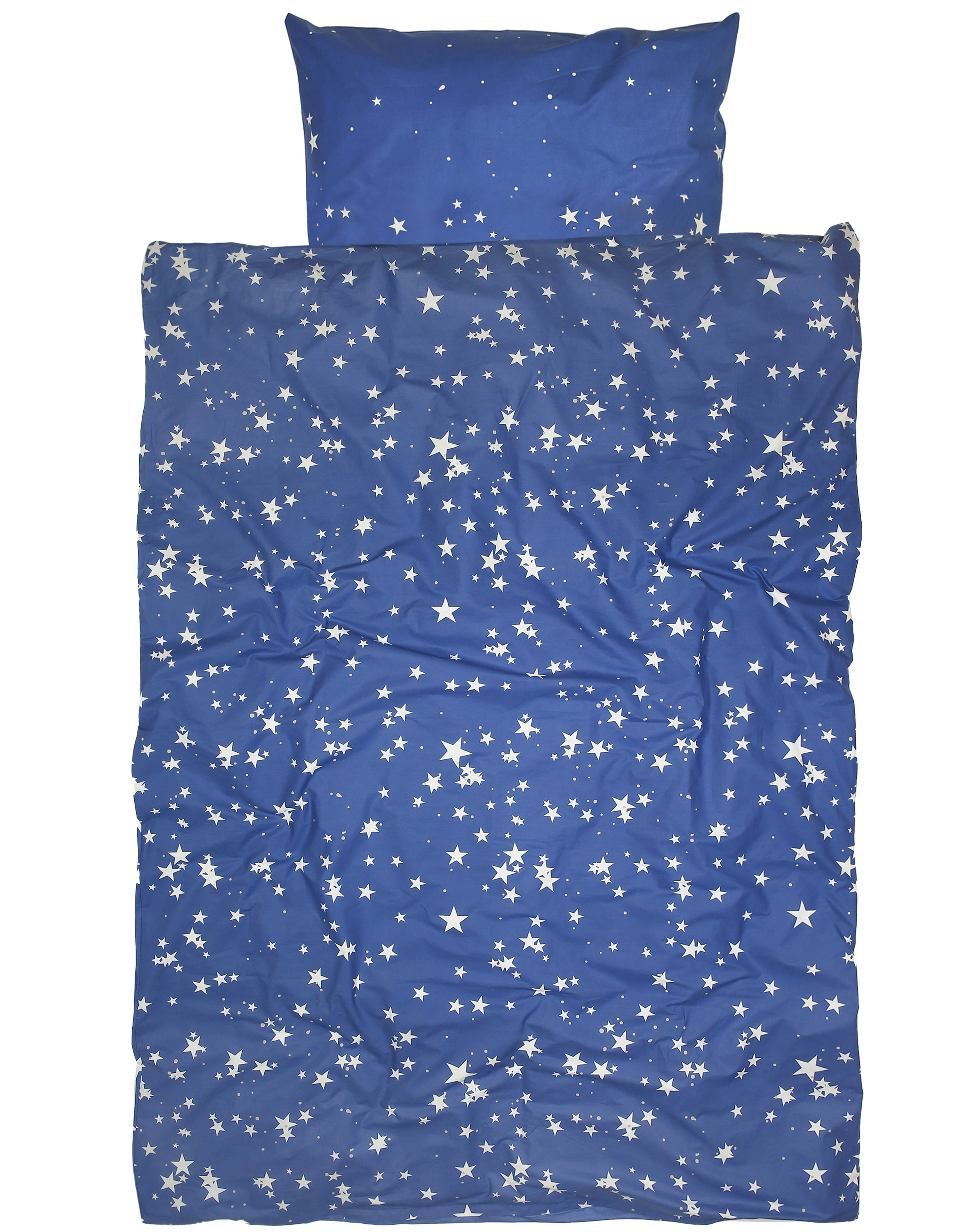 Bettwäsche GLOW (40x60/135x100) in blau